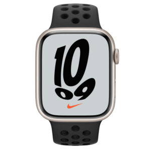 ساعت هوشمند اپل واچ سری ۷ مدل ۴۱mm Aluminum Case with Nike Sport silicone Band