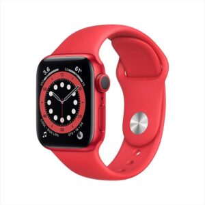 ساعت هوشمند اپل واچ سری ۶ مدل ۴۴mm Aluminum Case with Sport silicone Band